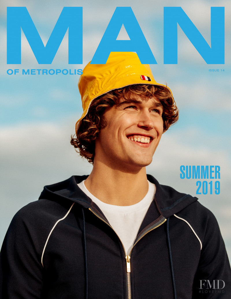 Conor Fay featured on the Man of Metropolis cover from June 2019