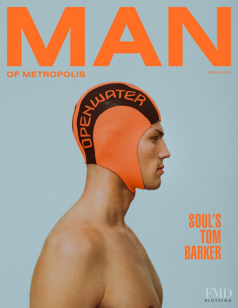 Tom Barker featured on the Man of Metropolis cover from March 2019