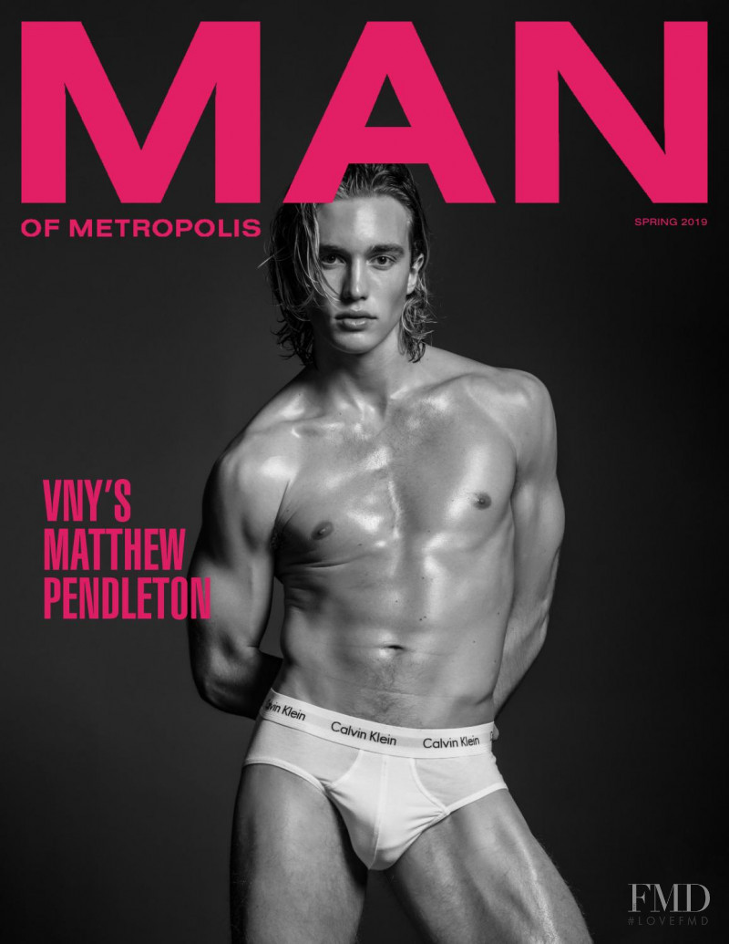Matthew Pendleton featured on the Man of Metropolis cover from March 2019
