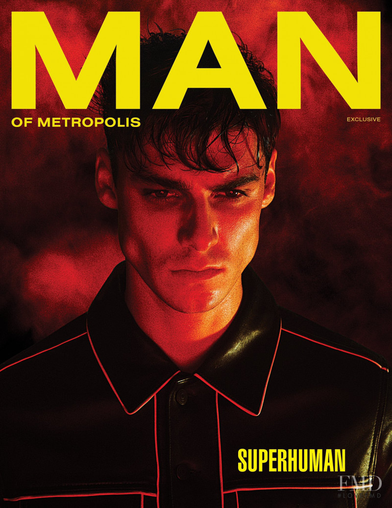 Rafael Miller featured on the Man of Metropolis cover from January 2020