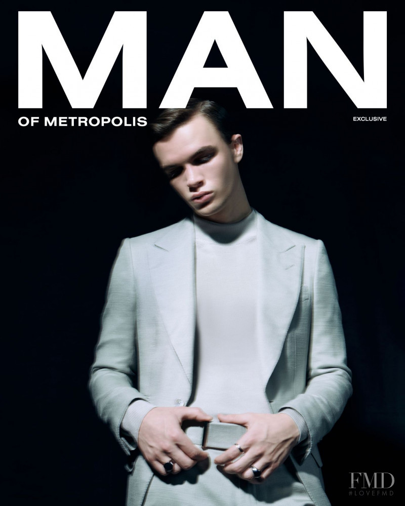 Ashton Smith featured on the Man of Metropolis cover from March 2020