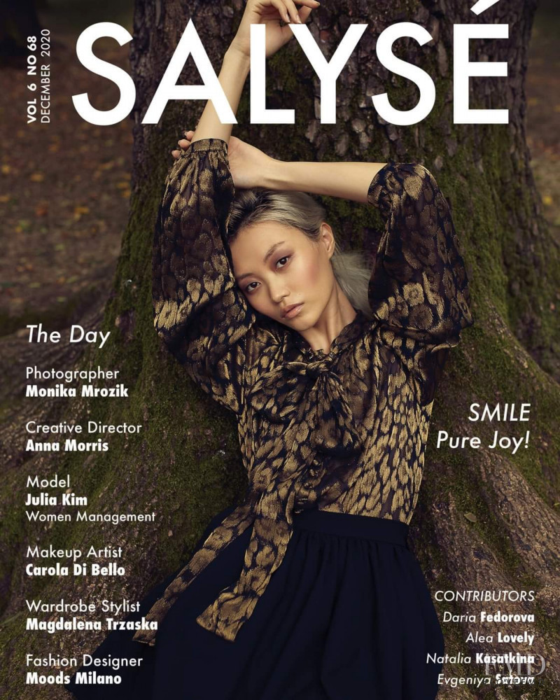 Julia Kim featured on the Salyse cover from December 2020