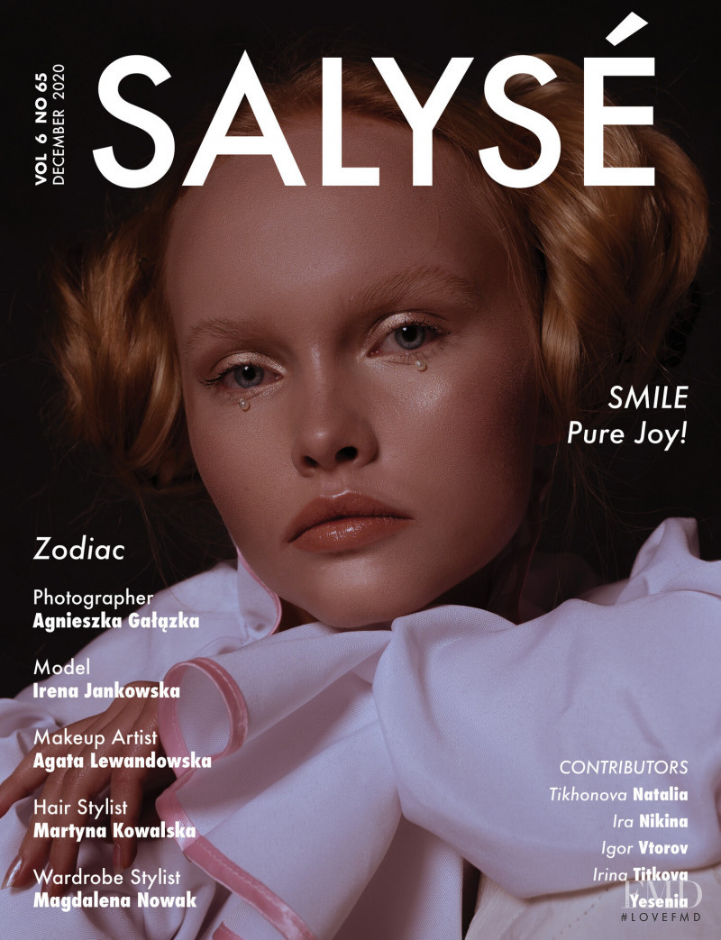 Irena Jankowska featured on the Salyse cover from December 2020