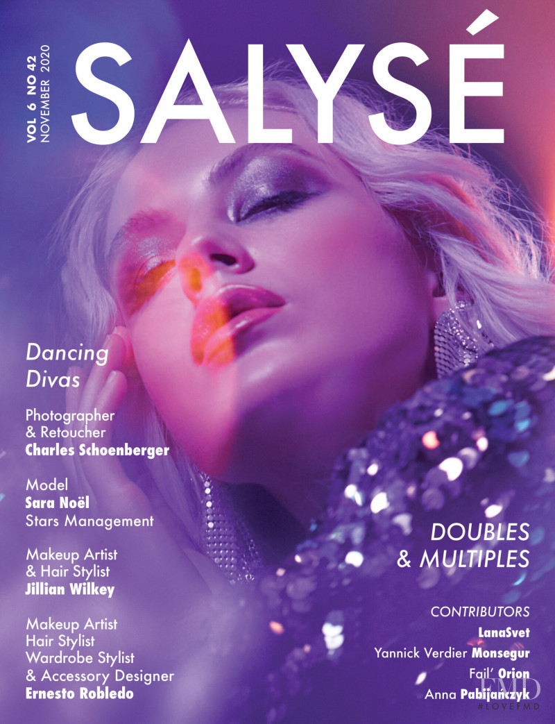 Sara Noel featured on the Salyse cover from November 2020