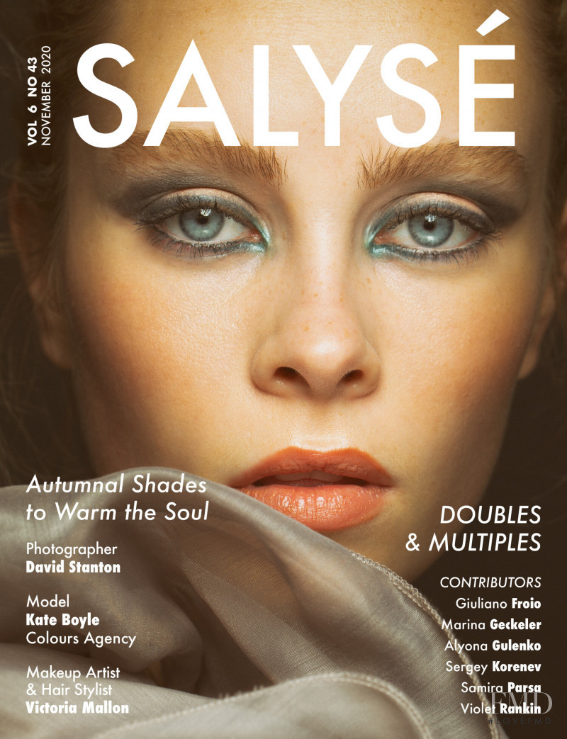 Kate Boyle featured on the Salyse cover from November 2020