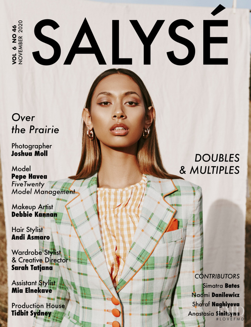 Pepe Havea featured on the Salyse cover from November 2020