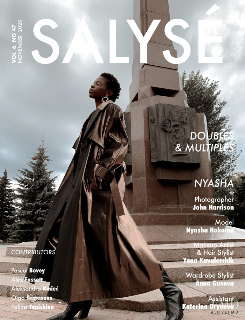 Nyasha Hokoma featured on the Salyse cover from November 2020