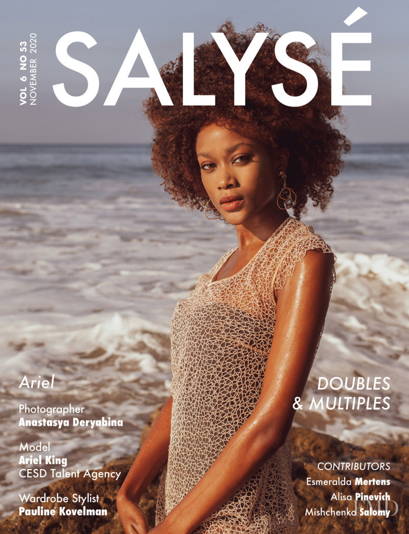 Ariel King featured on the Salyse cover from November 2020
