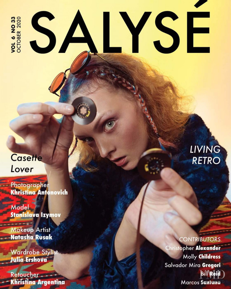 Stanislava Izymov featured on the Salyse cover from October 2020