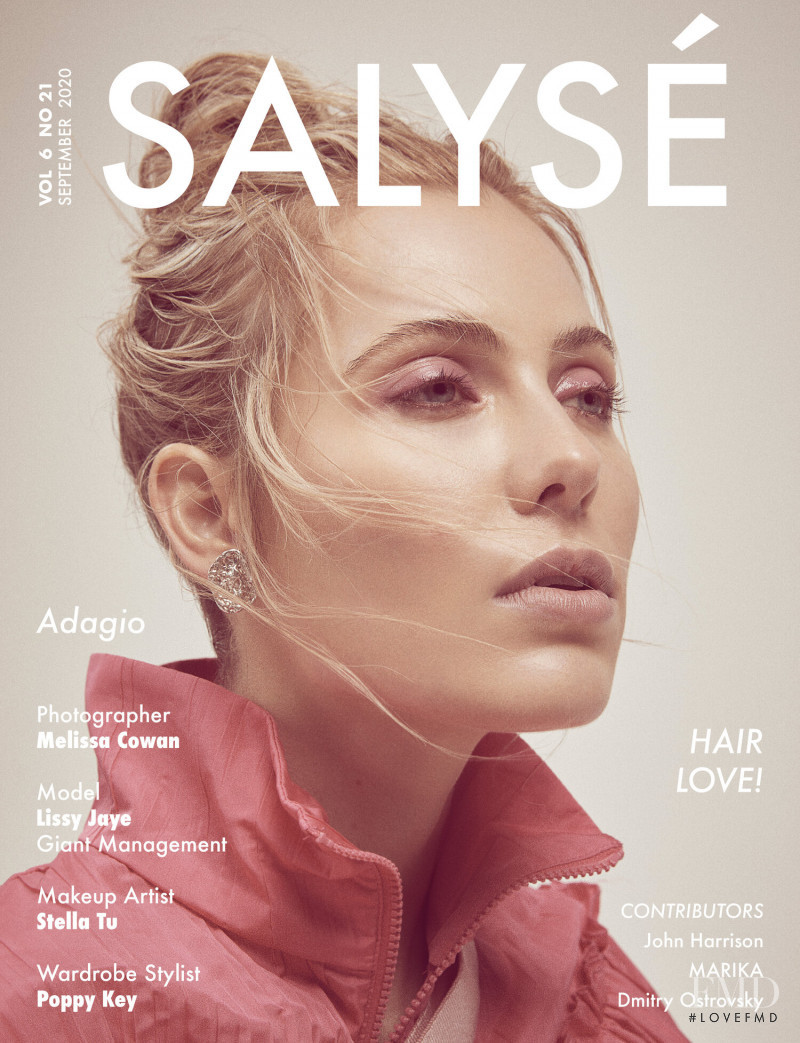 Lissy Jaye featured on the Salyse cover from September 2020
