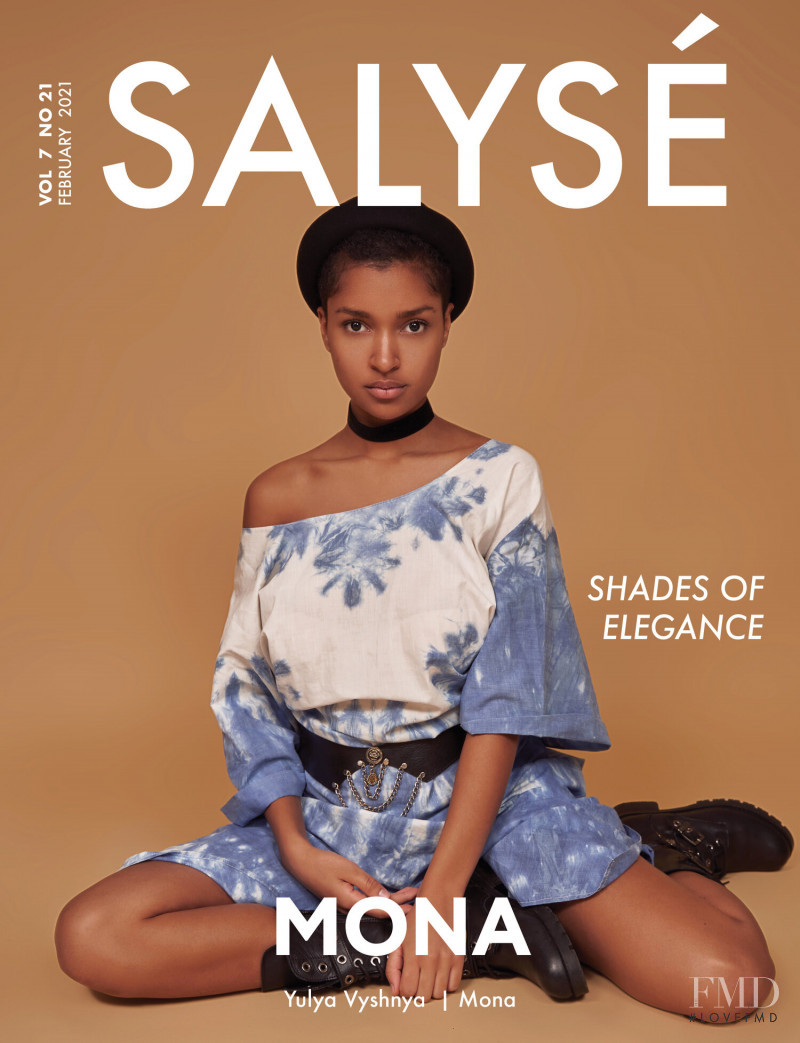 Mona Gnanou featured on the Salyse cover from February 2021