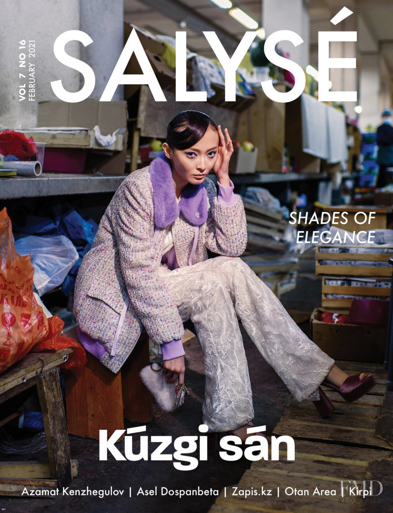 Asel Dospanbeta featured on the Salyse cover from February 2021