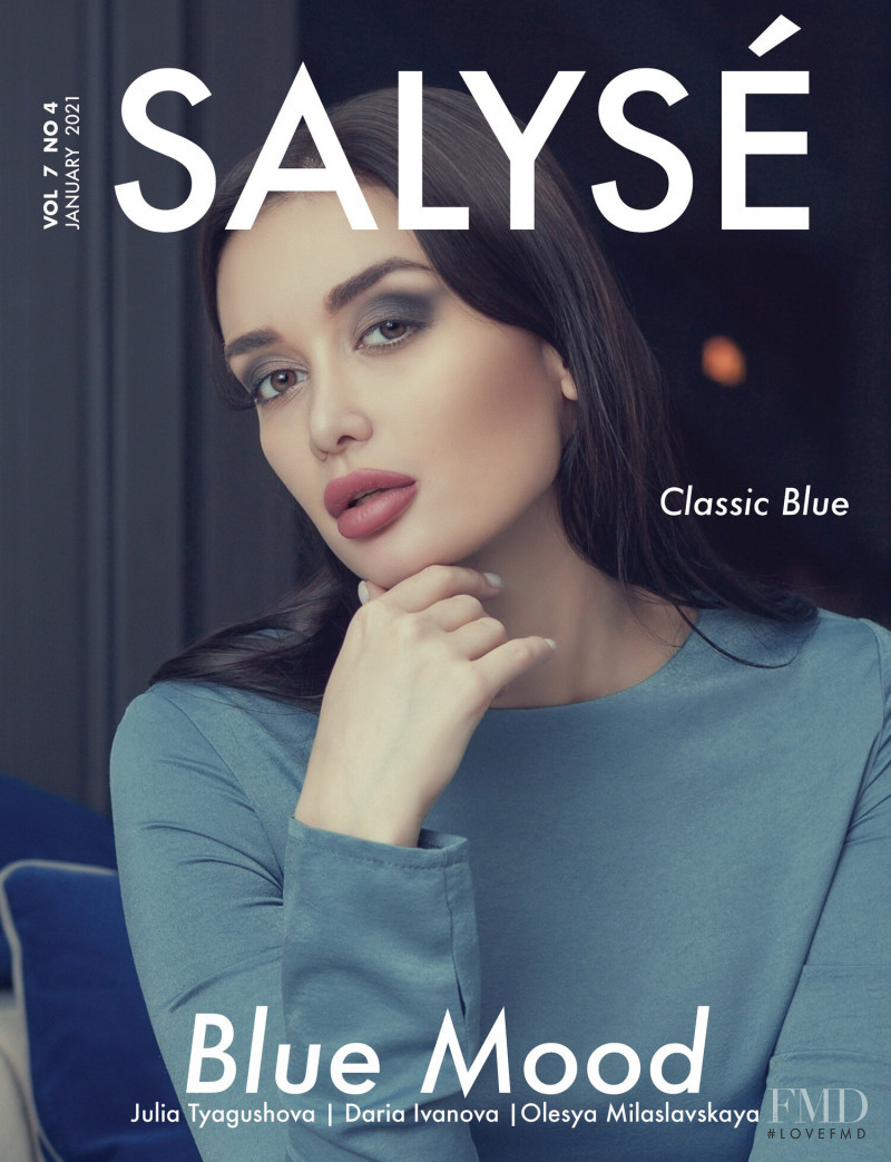 Daria Ivanova featured on the Salyse cover from January 2021