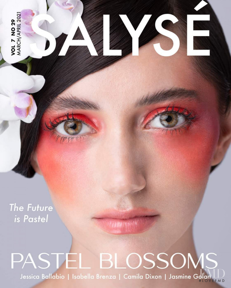 Isabella Brenza featured on the Salyse cover from March 2021