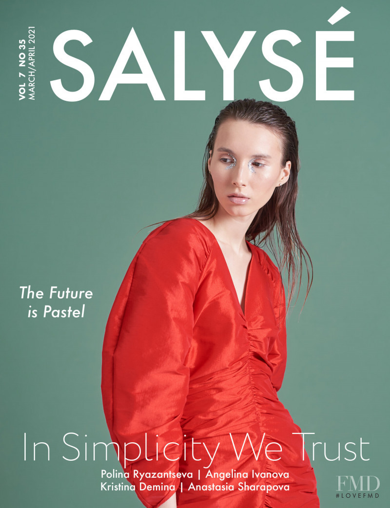 Angelina Ivanova featured on the Salyse cover from March 2021