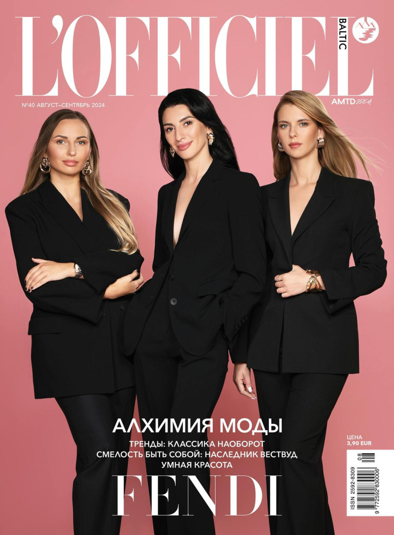  featured on the L\'Officiel Baltic cover from August 2024