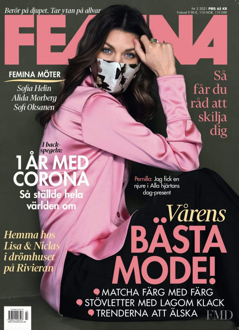  featured on the Femina Sweden cover from March 2021