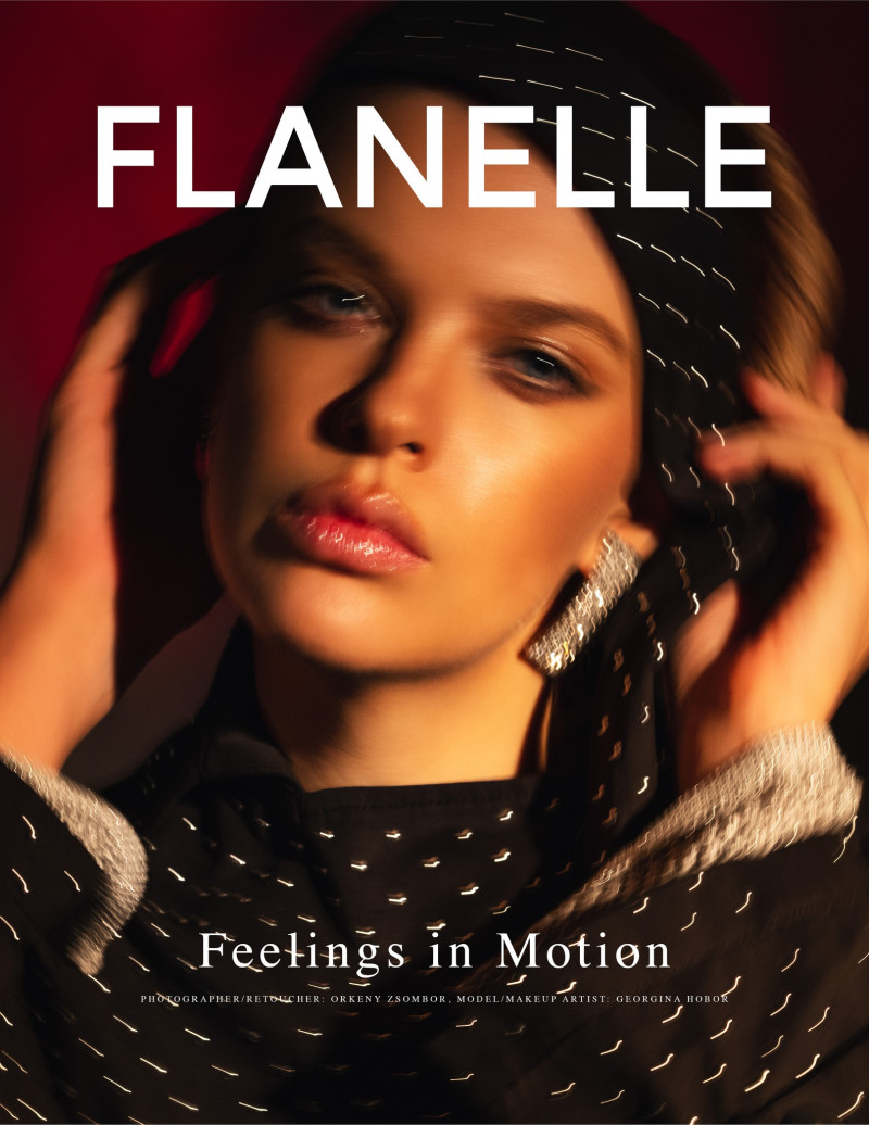 Georgina Hobor featured on the Flanelle cover from February 2023