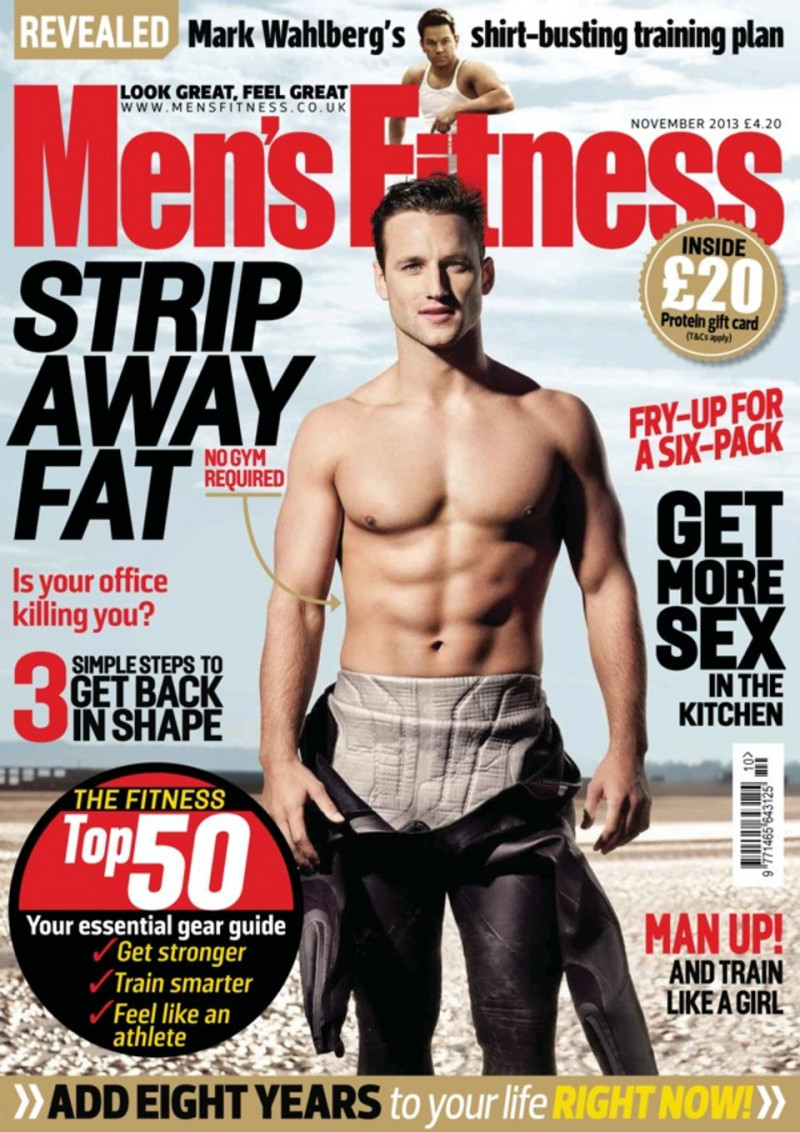  featured on the Men\'s Fitness UK cover from November 2013