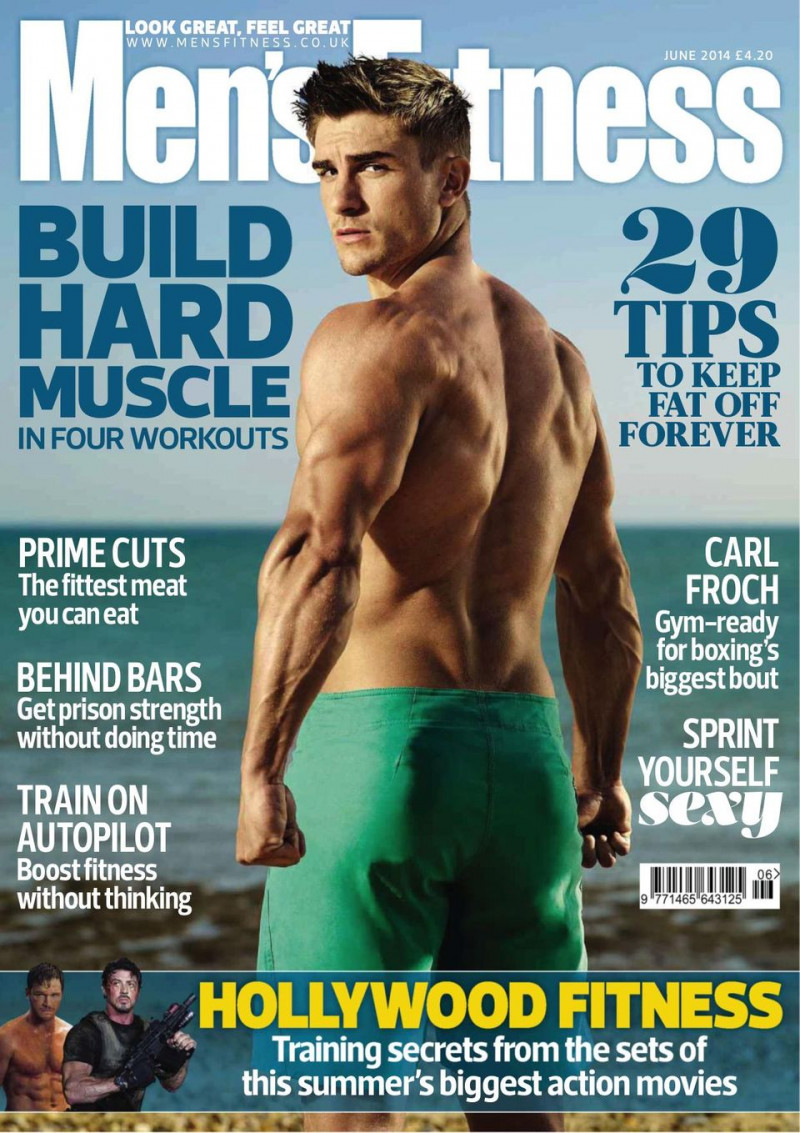  featured on the Men\'s Fitness UK cover from June 2014