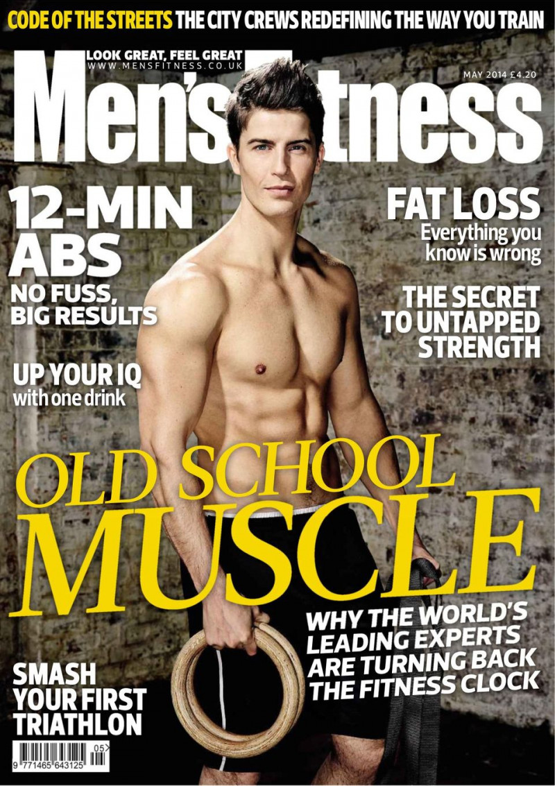  featured on the Men\'s Fitness UK cover from May 2014