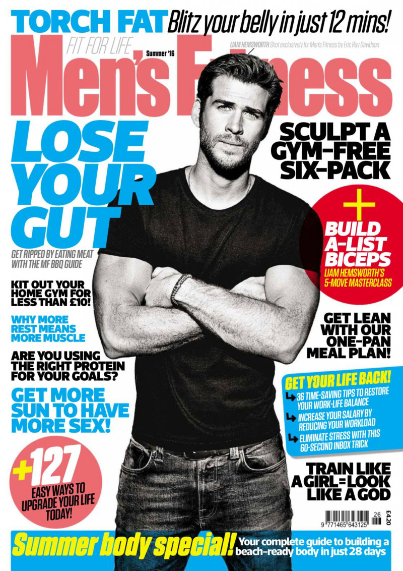  featured on the Men\'s Fitness UK cover from July 2016