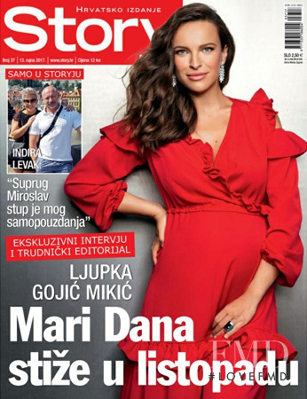 Ljupka Gojic featured on the Story Croatia cover from September 2017