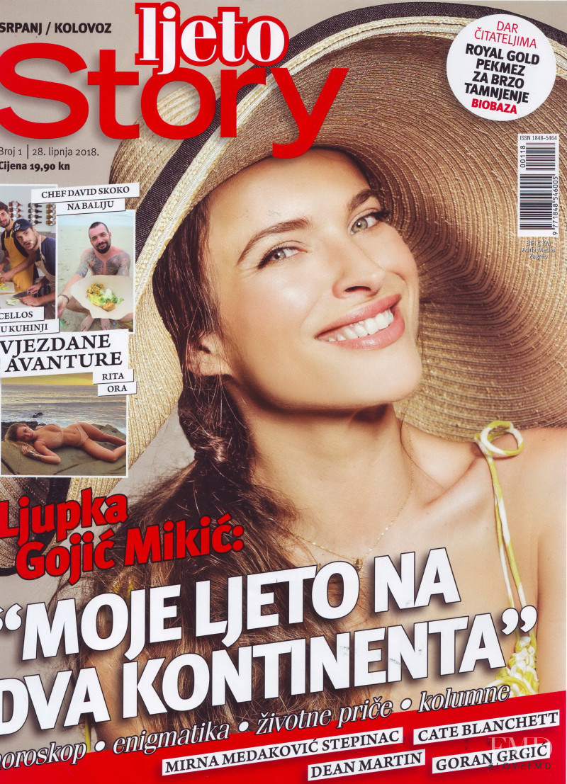 Ljupka Gojic featured on the Story Croatia cover from July 2018