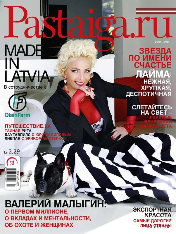  featured on the Pastaiga Russia cover from July 2013