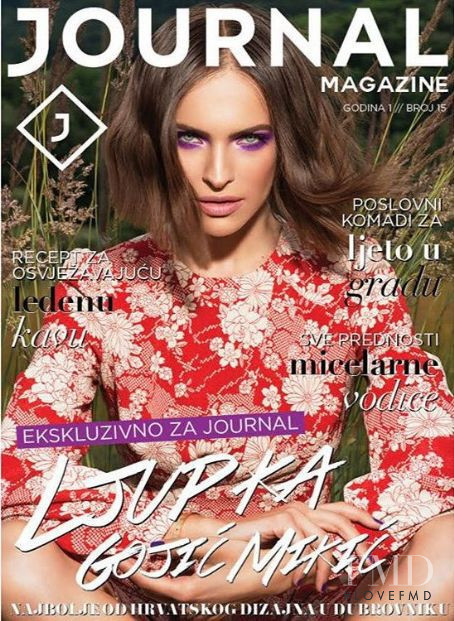 Ljupka Gojic featured on the Journal Croatia cover from June 2015