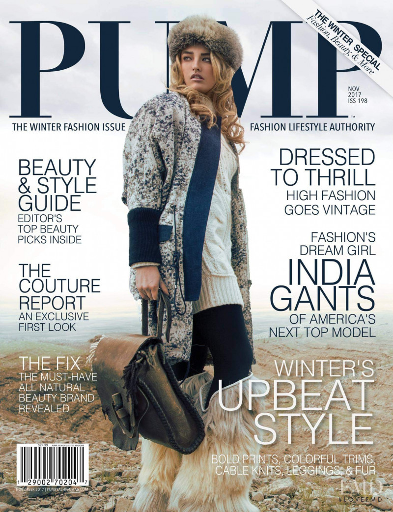 India Gants featured on the Pump cover from November 2017