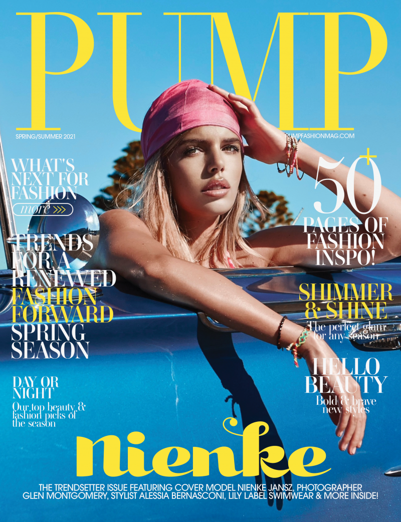 Nienke Jansz featured on the Pump cover from March 2021