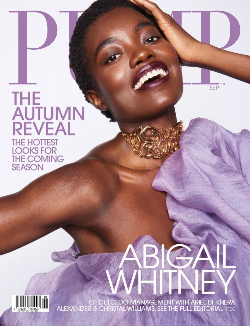 Abigail Whitney featured on the Pump cover from September 2022