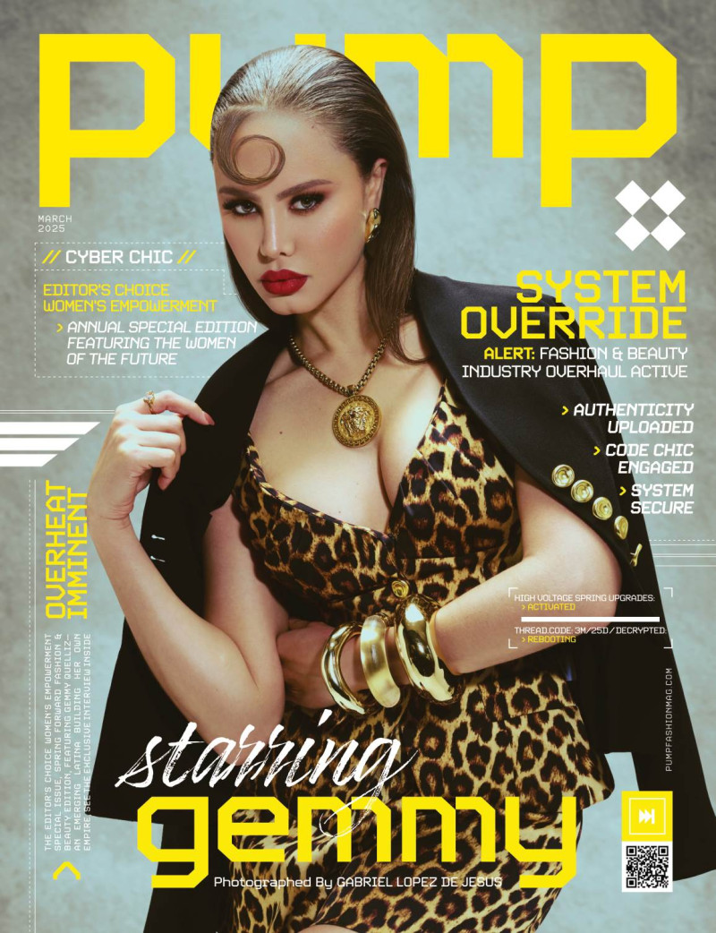 Gemmy featured on the Pump cover from March 2025