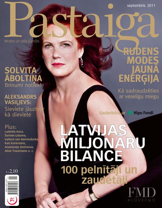  featured on the Pastaiga Latvia cover from September 2011