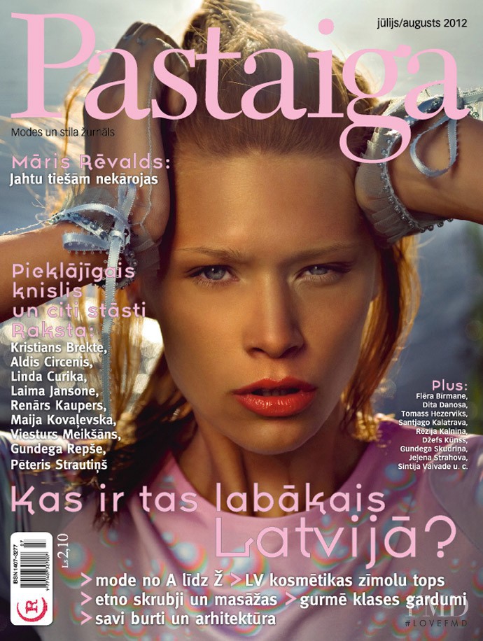  featured on the Pastaiga Latvia cover from July 2012