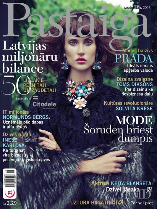  featured on the Pastaiga Latvia cover from September 2013