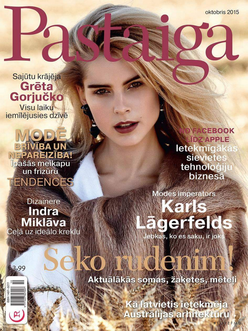  featured on the Pastaiga Latvia cover from October 2015