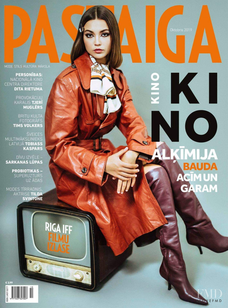 Liva featured on the Pastaiga Latvia cover from October 2019