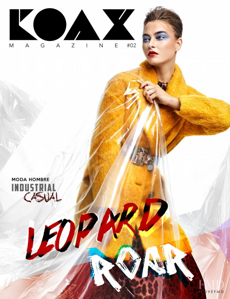Sofia Maraeva featured on the Koax Magazine screen from March 2019