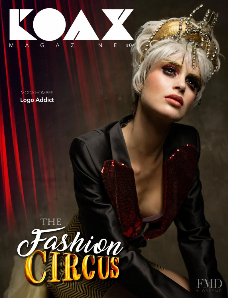 Raquel Ruiz featured on the Koax Magazine screen from May 2019