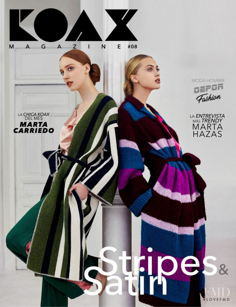 Aiste Lingyte, Kornelia Talajczyk featured on the Koax Magazine screen from October 2019