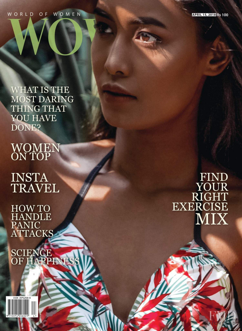 Soni Shrestha featured on the Wow cover from April 2018