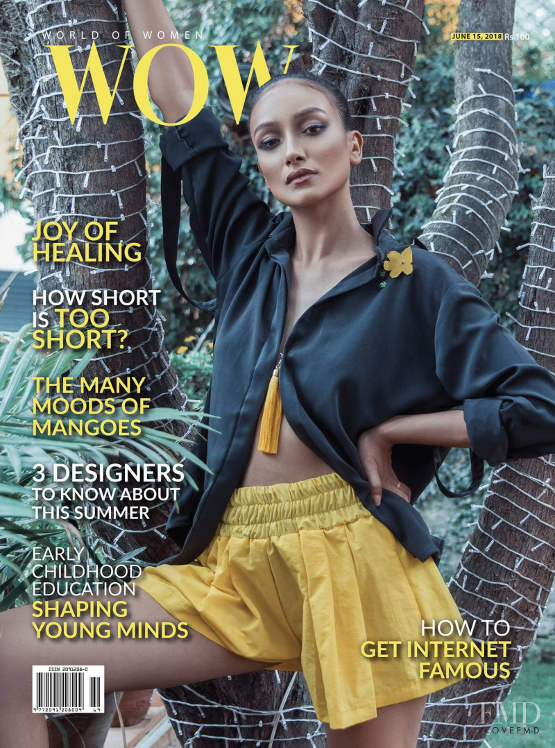 Sabita Karki featured on the Wow cover from June 2018