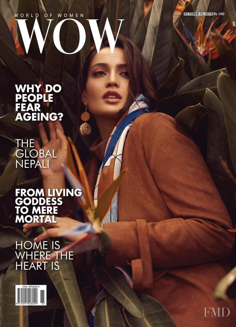 Manita Devkota featured on the Wow cover from October 2019