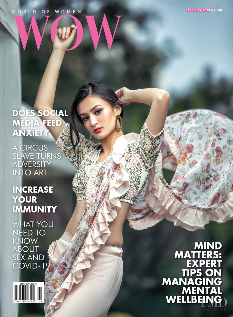 Nafisha Shrestha featured on the Wow cover from April 2020