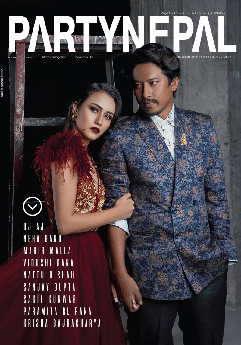 Swastima Khadka, Nischal Basnet featured on the Party Nepal cover from December 2018