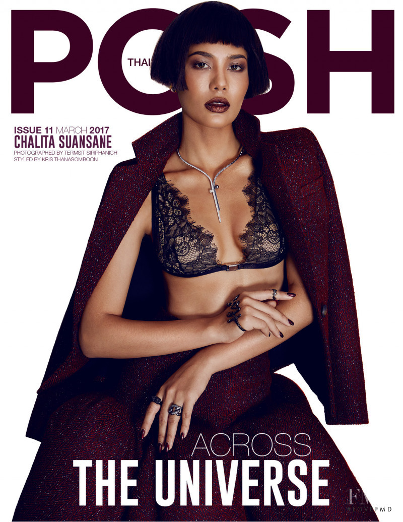 Chalita Suansane featured on the Posh Thailand cover from March 2017