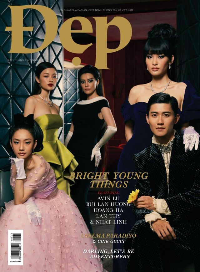 Avin Lu, Bui Lan Huong, Hoang Ha, Lan Thy, Nhat Linh featured on the Dep cover from May 2022