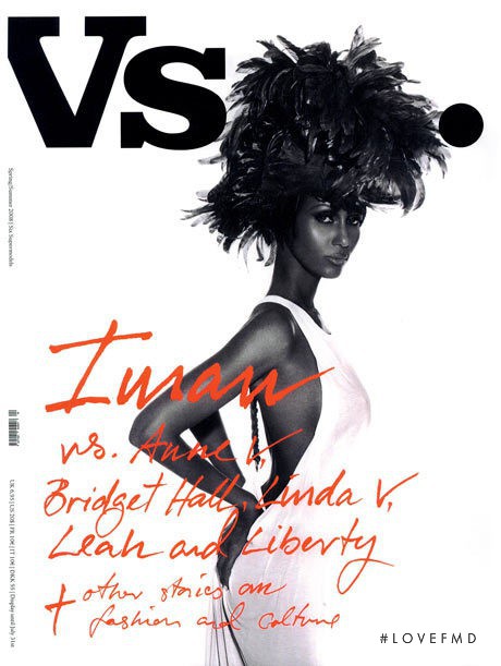 Iman Abdulmajid featured on the VS. English cover from June 2008